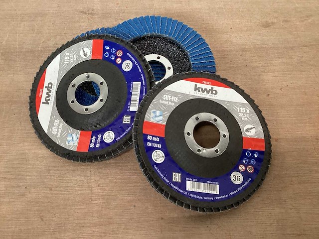 Slijpmop 115x22,23, k40 (85x) - afbeelding 1 van  1