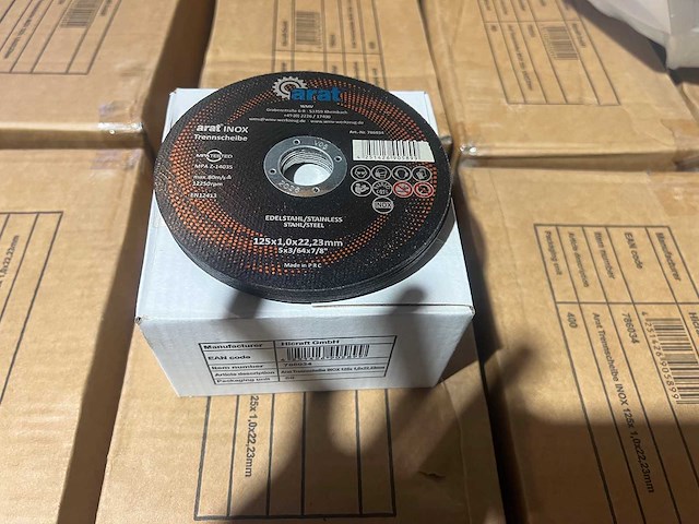 Slijpschijven 125mmx1,0 (50x) - afbeelding 1 van  2