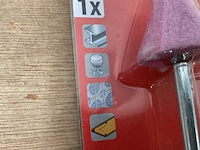 Slijpsteen op stift kegel, 30 mm (28x) - afbeelding 3 van  4