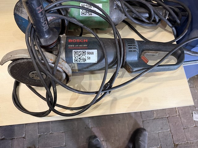 Slijptol bosch, gw24-180 jbv professional - afbeelding 2 van  2