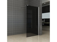 Slim glasplaat 90x200 rookglas wb, 20.3480 - afbeelding 1 van  3