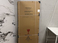 Slim glasplaat 90x200 rookglas wb, 20.3480 - afbeelding 2 van  3