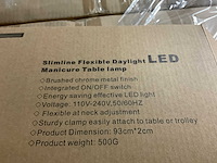 Slimline ks-ptl003 manicure led tafellamp (30x) - afbeelding 4 van  7