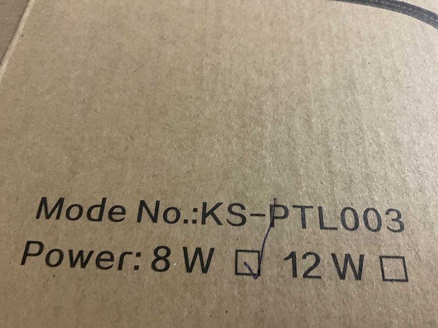 Slimline ks-ptl003 manicure led tafellamp (5x) - afbeelding 5 van  6