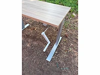 Slingerbureau zit-sta 120 x 60 cm (3x) - afbeelding 4 van  5