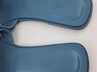 Slippers, hermès, blauw, maat 39,5 - afbeelding 2 van  10
