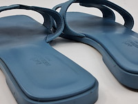 Slippers, hermès, blauw, maat 39,5 - afbeelding 5 van  10