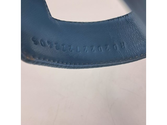 Slippers, hermès, blauw, maat 39,5 - afbeelding 9 van  10