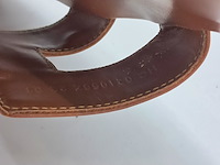 Slippers, hermès, bruin, maat 38,5 - afbeelding 2 van  10