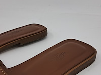 Slippers, hermès, bruin, maat 38,5 - afbeelding 4 van  10