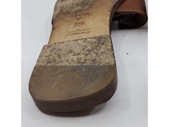 Slippers, hermès, bruin, maat 38,5 - afbeelding 8 van  10