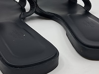 Slippers, hermès, zwart, maat 39,5 - afbeelding 4 van  9