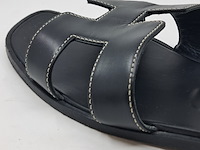 Slippers, hermès, zwart, maat 39,5 - afbeelding 5 van  9
