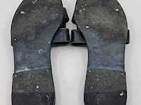 Slippers, hermès, zwart, maat 39,5 - afbeelding 7 van  9