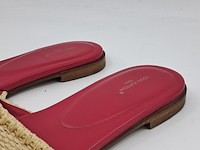 Slippers, louis vuitton, beige/roze, maat 39,5 - afbeelding 5 van  11