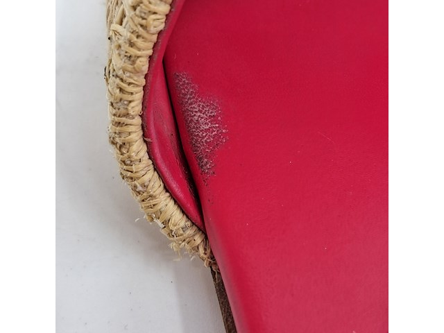 Slippers, louis vuitton, beige/roze, maat 39,5 - afbeelding 7 van  11