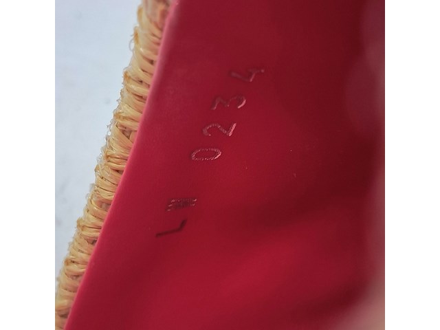 Slippers, louis vuitton, beige/roze, maat 39,5 - afbeelding 8 van  11