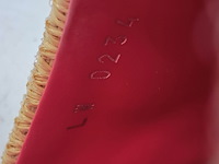Slippers, louis vuitton, beige/roze, maat 39,5 - afbeelding 8 van  11