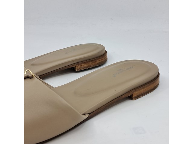 Slippers, louis vuitton, taupe, maat 39 - afbeelding 4 van  10