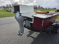Sloep - aquatrail trailer - sloep met trailer en honda 20 pk 4-takt buitenboordmotor - afbeelding 2 van  56