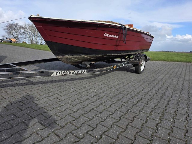 Sloep - aquatrail trailer - sloep met trailer en honda 20 pk 4-takt buitenboordmotor - afbeelding 3 van  56
