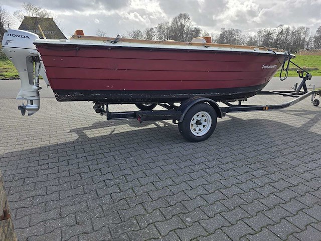 Sloep - aquatrail trailer - sloep met trailer en honda 20 pk 4-takt buitenboordmotor - afbeelding 4 van  56