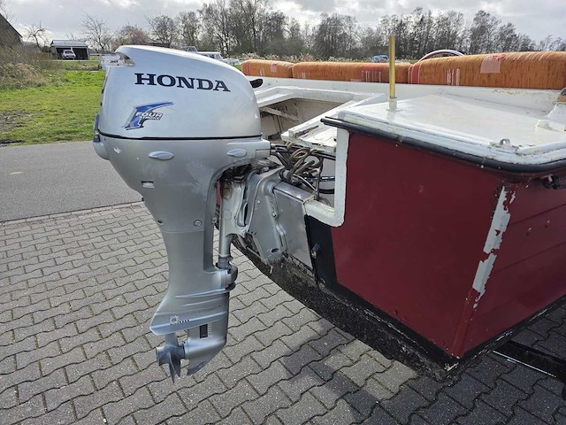 Sloep - aquatrail trailer - sloep met trailer en honda 20 pk 4-takt buitenboordmotor - afbeelding 5 van  56