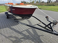 Sloep - aquatrail trailer - sloep met trailer en honda 20 pk 4-takt buitenboordmotor - afbeelding 7 van  56