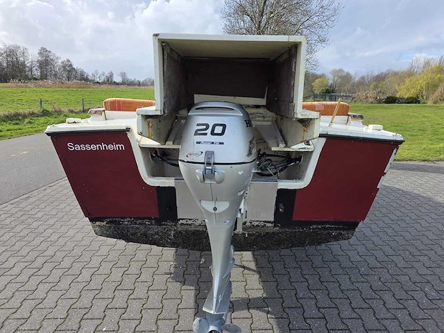 Sloep - aquatrail trailer - sloep met trailer en honda 20 pk 4-takt buitenboordmotor - afbeelding 11 van  56
