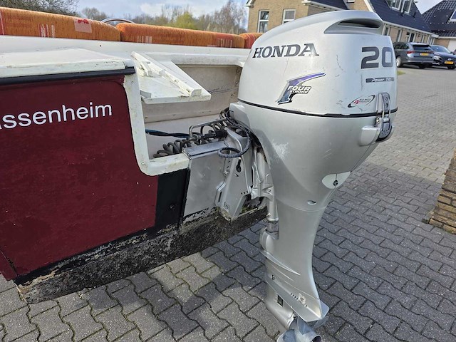 Sloep - aquatrail trailer - sloep met trailer en honda 20 pk 4-takt buitenboordmotor - afbeelding 48 van  56