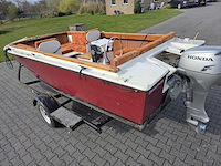 Sloep - aquatrail trailer - sloep met trailer en honda 20 pk 4-takt buitenboordmotor - afbeelding 43 van  56