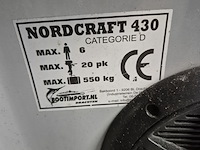 Sloep met buitenboordmotor, nordcraft, 430, 2011 - afbeelding 20 van  29