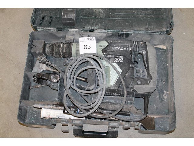 Sloophamer hitachi ahb uvp in kunststof koffer. - afbeelding 1 van  2