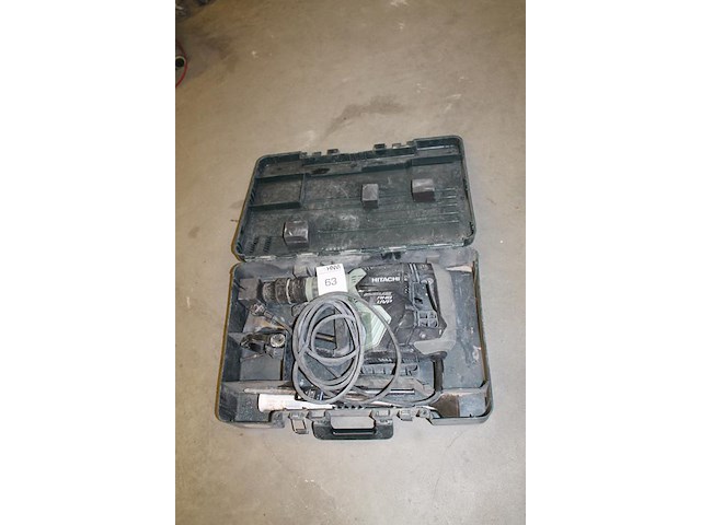 Sloophamer hitachi ahb uvp in kunststof koffer. - afbeelding 2 van  2