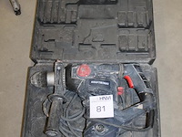 Sloophamer kraftronic in kunststof koffer. - afbeelding 2 van  2