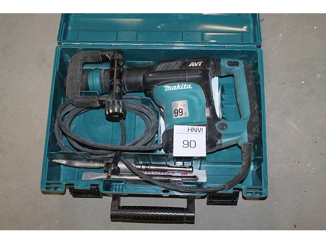 Sloophamer makita hm0871c in kunststof koffer. - afbeelding 1 van  2
