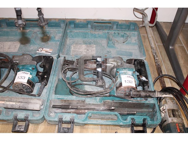 Sloophamer makita hm1200 in koffer. - afbeelding 1 van  2