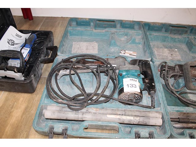 Sloophamer makita hm1200 in koffer. - afbeelding 1 van  2