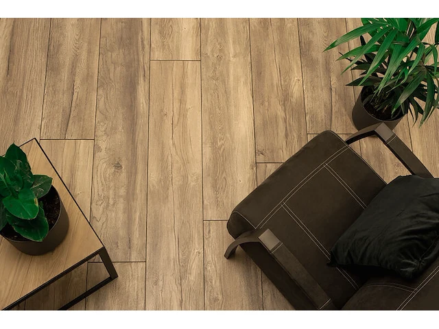 Sloophout laminaat - 47 m2, floer, ruw blond eiken - afbeelding 3 van  3
