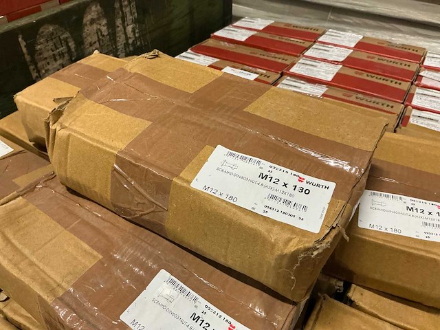 Slotbout m12x180 mm (500 stuks) - afbeelding 3 van  3