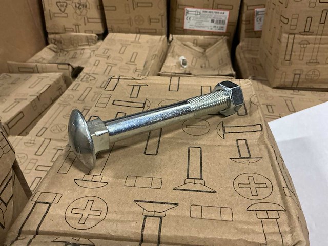 Slotbout m16x120 mm (500 stuks) - afbeelding 1 van  3