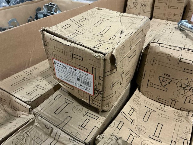 Slotbout m16x120 mm (500 stuks) - afbeelding 2 van  3