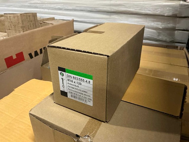 Slotbout m16x120 mm (750 stuks) - afbeelding 1 van  3