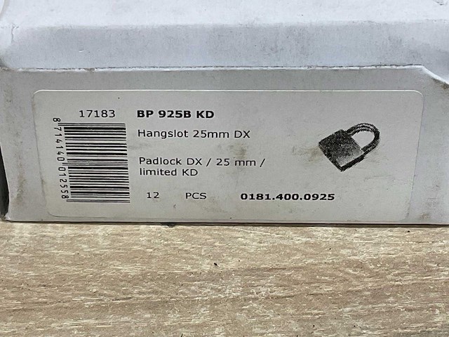 Slotjes 25 mm (12x) - afbeelding 6 van  6