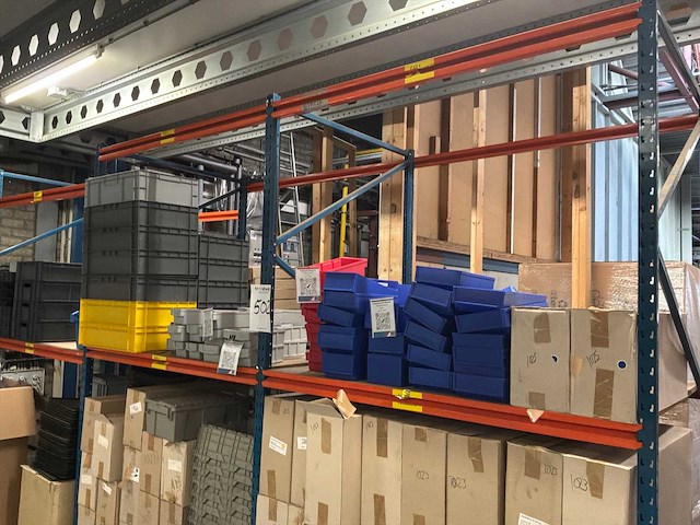 Slp magazijnstelling met diverse magazijnbakken - afbeelding 16 van  22