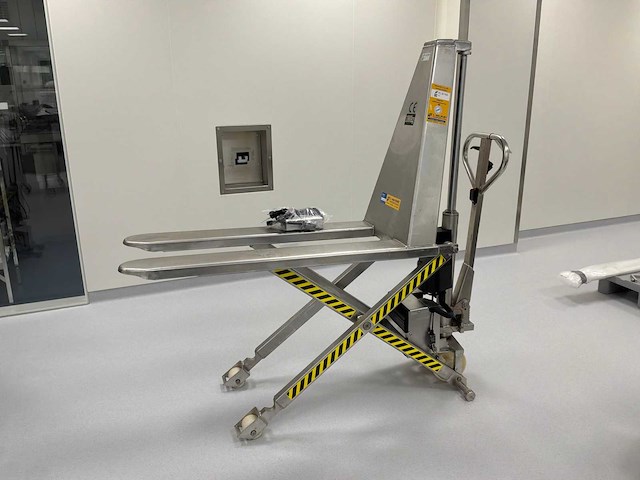 Sls10e40 elektrische high lifter pallettruck inox - afbeelding 1 van  5