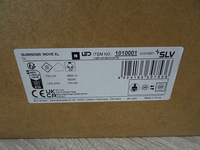 Slv - numinos move xl dl - inbouwarmatuur led - afbeelding 3 van  3