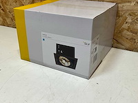 Slv kadux 1 es111 downlighter mat zwart gu10 (4x) - afbeelding 1 van  3