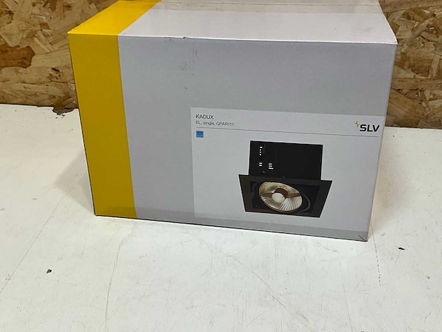 Slv kadux 1 es111 downlighter mat zwart gu10 (5x) - afbeelding 2 van  4