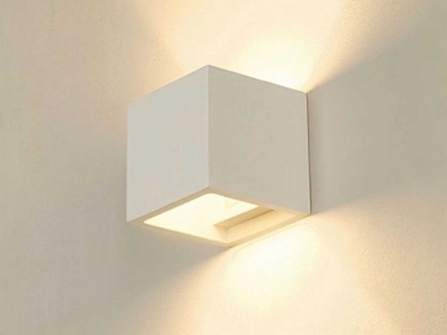 Slv wandlamp plastra cube - afbeelding 1 van  2